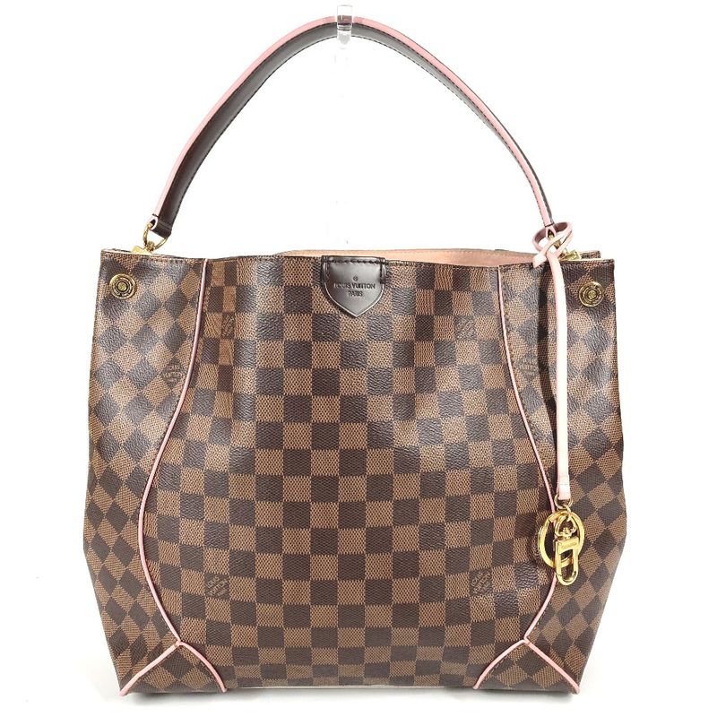 Louis Vuitton Shoulder Bag Caissa Hobo Caissa Hobo N41556 Damier Canvas Ebène