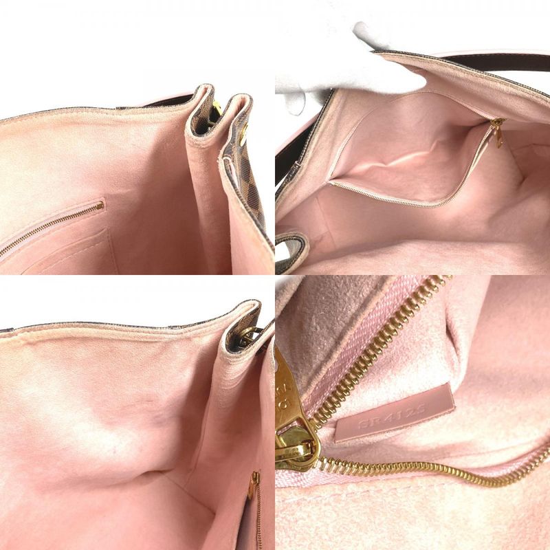 Louis Vuitton Shoulder Bag Caissa Hobo Caissa Hobo N41556 Damier Canvas Ebène