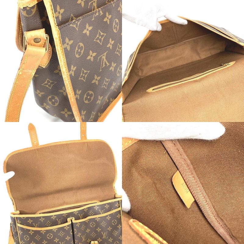 Louis Vuitton Shoulder Bag Gibesieres MM Gibesieres MM M42247 Monogram Canvas