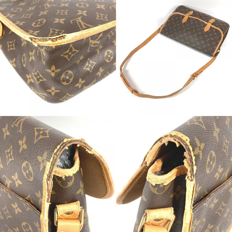 Louis Vuitton Shoulder Bag Gibesieres MM Gibesieres MM M42247 Monogram Canvas