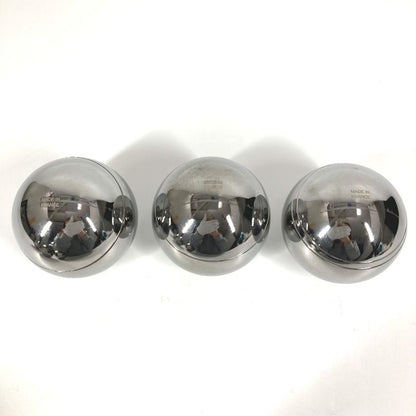 Chanel Ball CC Coco Mark Pettanque Petanque Ball Set Of 6 Metal Silver