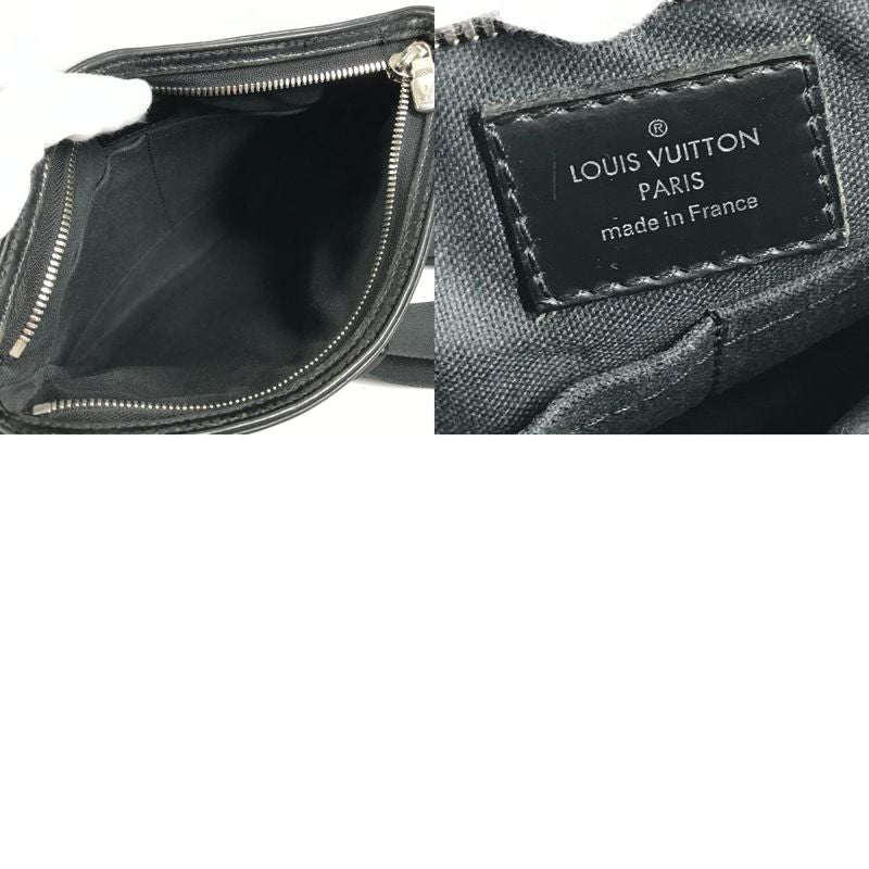 Louis Vuitton Shoulder Bag Thomas N58028 Damier Graphite Canvas Black