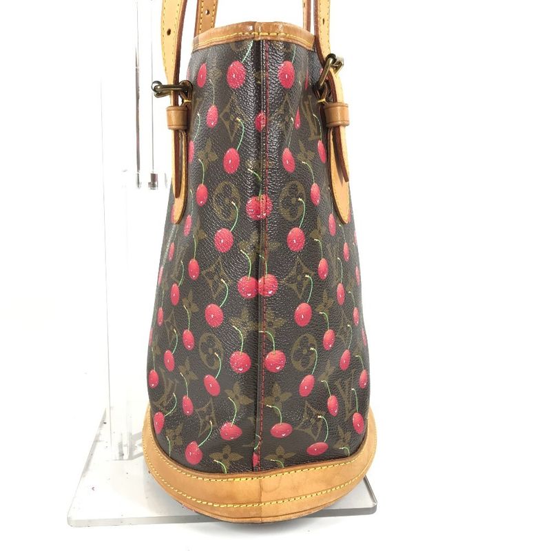 Louis Vuitton Shoulder Bag Bucket PM Bucket PM M95012 Monogram Canvas Red