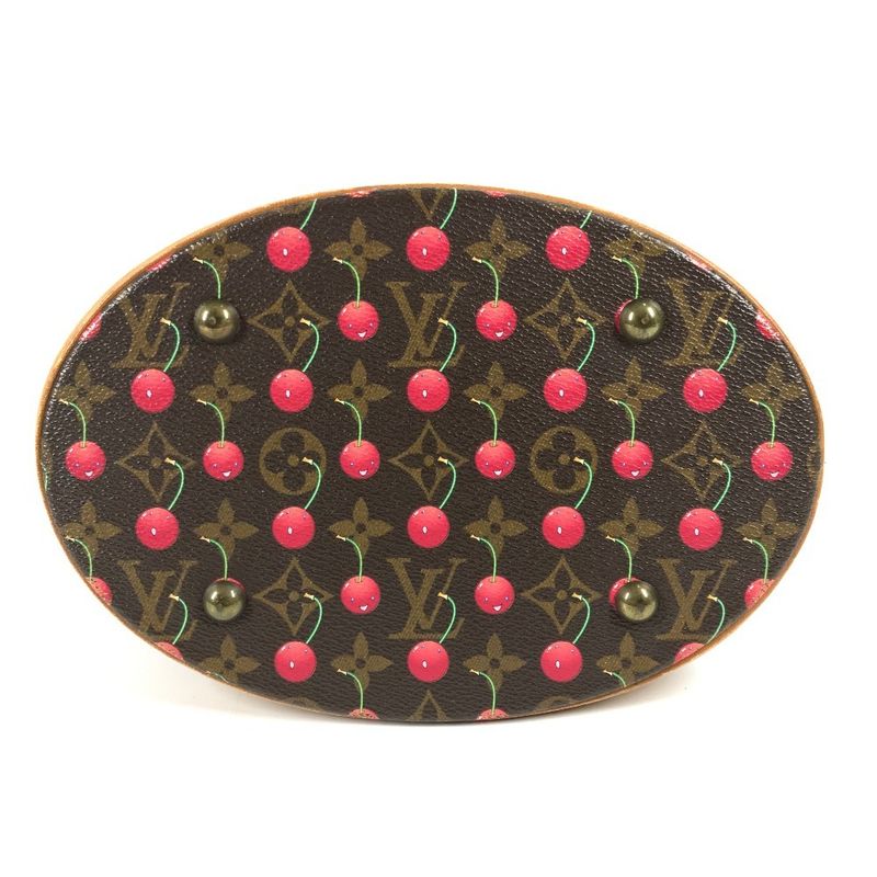 Louis Vuitton Shoulder Bag Bucket PM Bucket PM M95012 Monogram Canvas Red