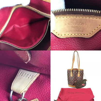 Louis Vuitton Shoulder Bag Bucket PM Bucket PM M95012 Monogram Canvas Red