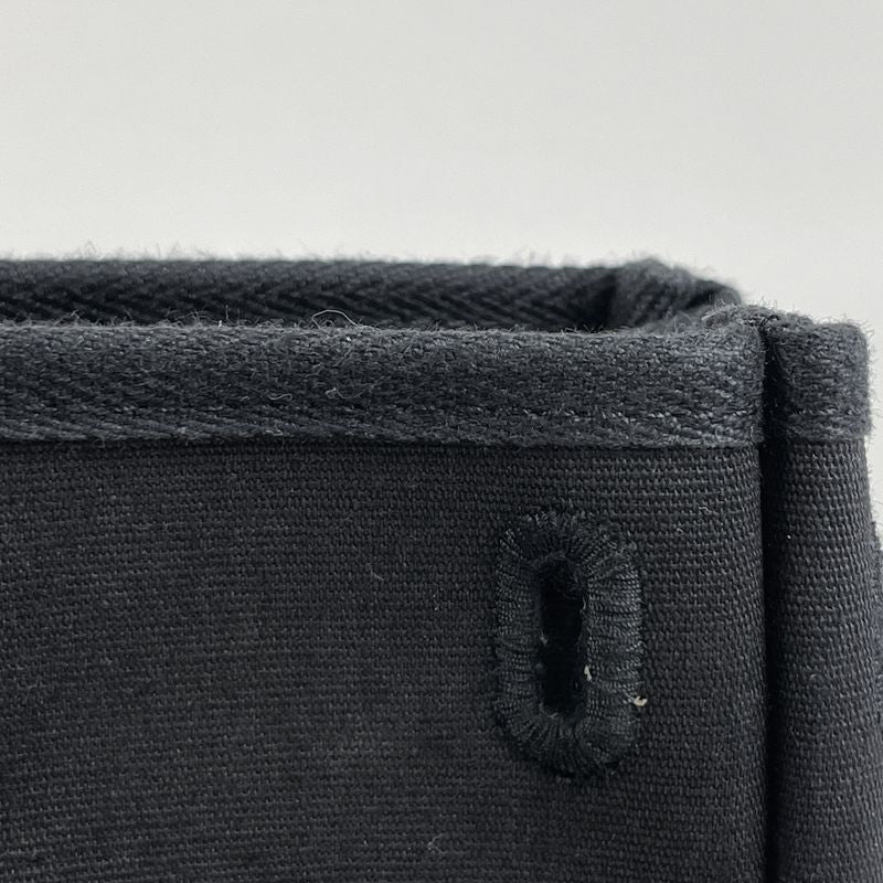 Hermes Herbag TPM Crossbody Shoulder Bag Toile Officier Black Natural □H Women