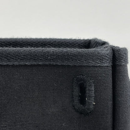 Hermes Herbag TPM Crossbody Shoulder Bag Toile Officier Black Natural □H Women