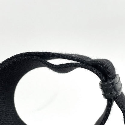 Saint Laurent Logo Waist Bag Waist Pouch Belt Bag Body Bag Canvas White Blue