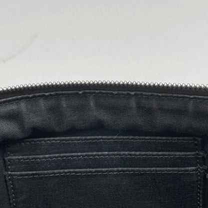 Saint Laurent Logo Waist Bag Waist Pouch Belt Bag Body Bag Canvas White Blue