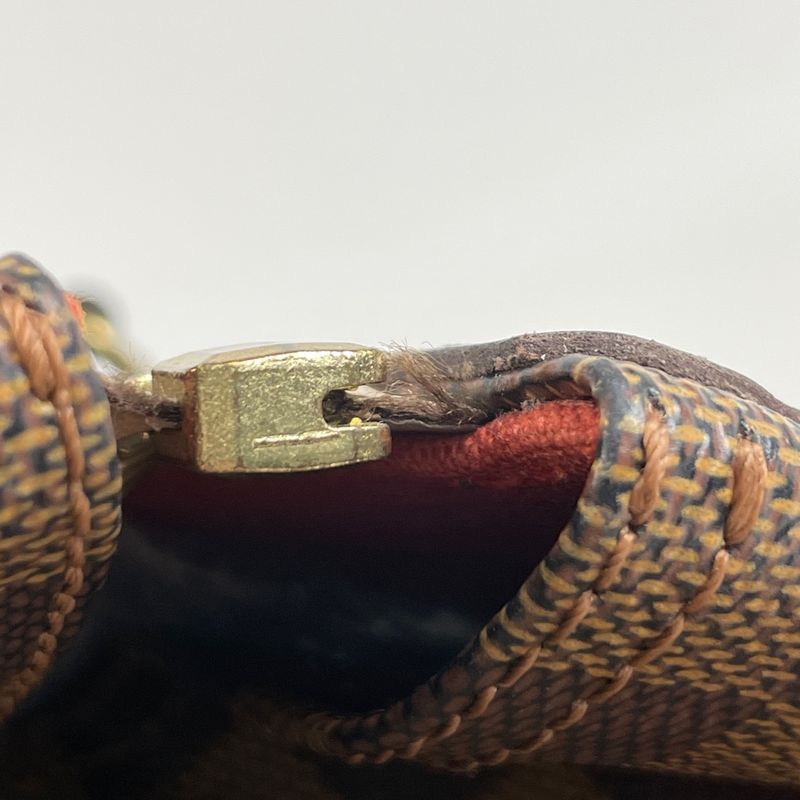 Louis Vuitton Greenwich PM Handbag Travel Bag Damier Brown N41165 Women