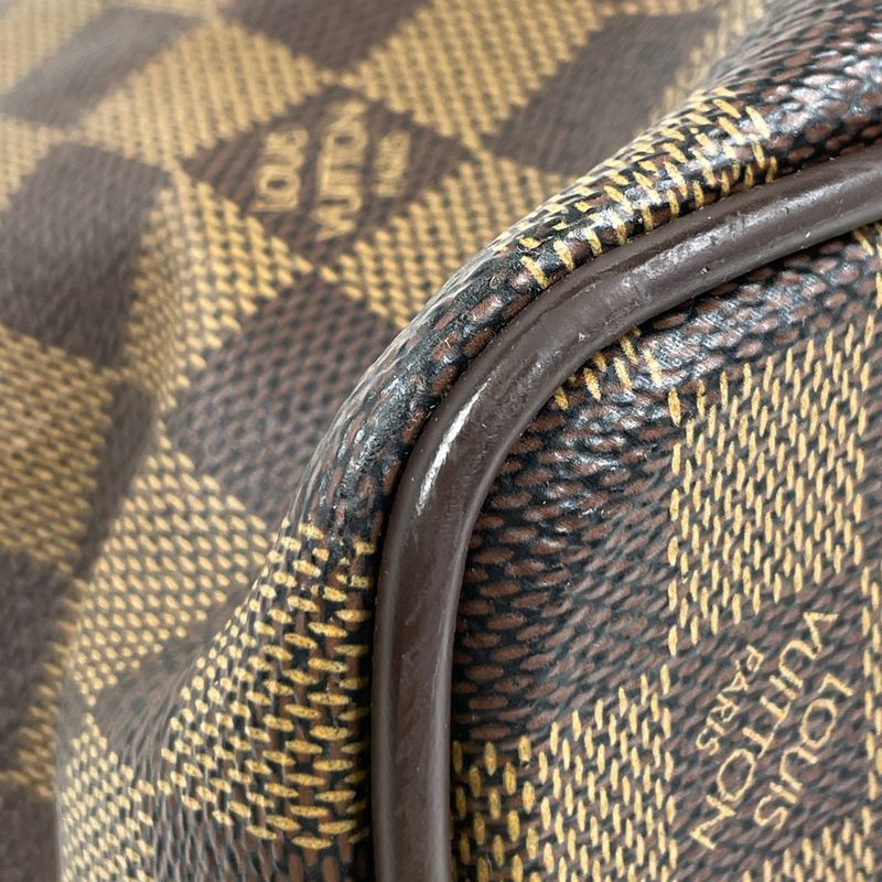 Louis Vuitton Greenwich PM Handbag Travel Bag Damier Brown N41165 Women