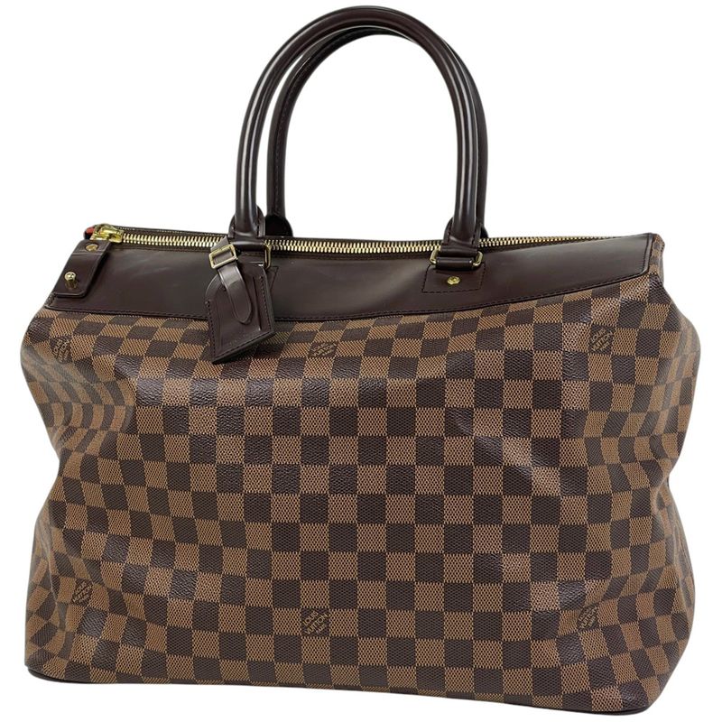 Louis Vuitton Greenwich PM Handbag Travel Bag Damier Brown N41165 Women