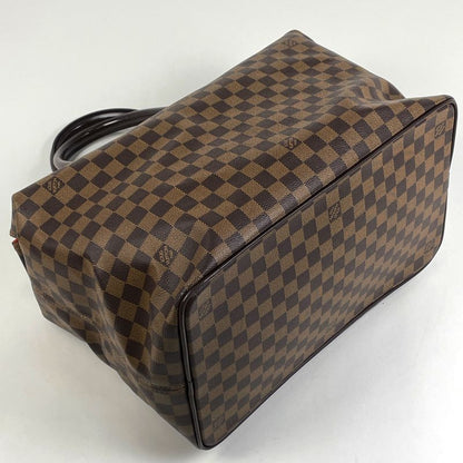 Louis Vuitton Greenwich PM Handbag Travel Bag Damier Brown N41165 Women