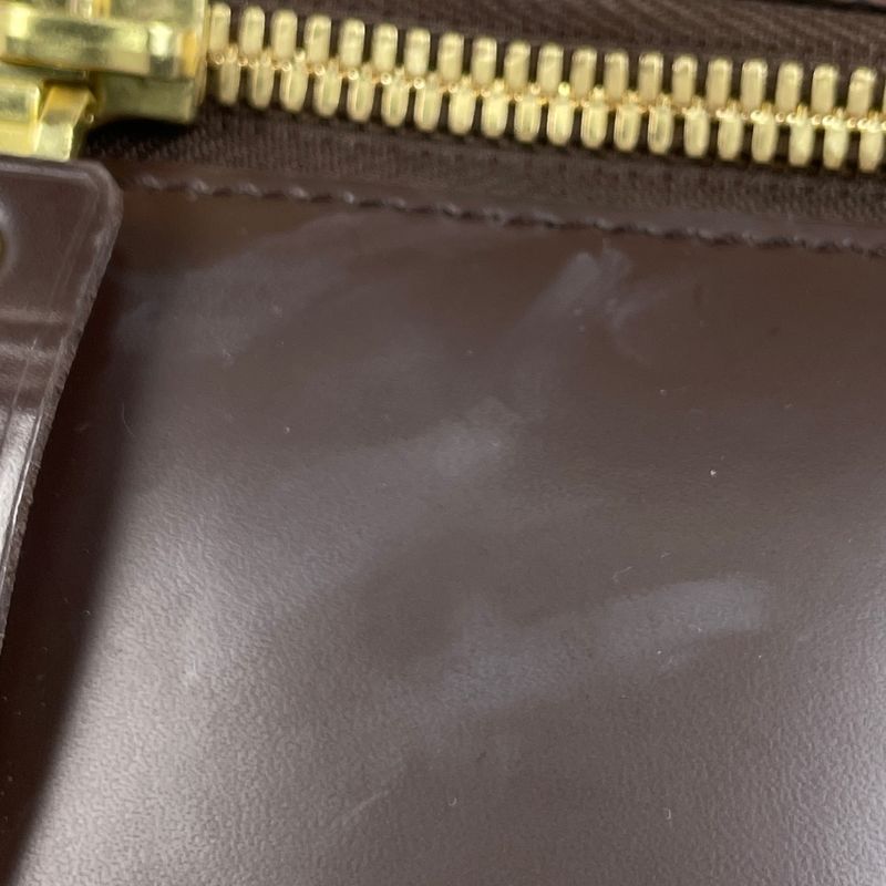 Louis Vuitton Greenwich PM Handbag Travel Bag Damier Brown N41165 Women