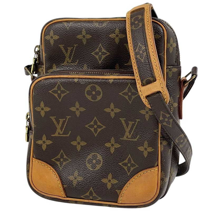 Louis Vuitton Amazon Crossbody Shoulder Bag Monogram Brown M45236 Women