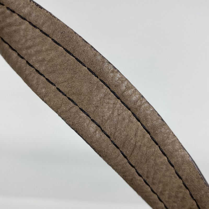 Loewe Anagram Tote Shoulder Bag Tote Leather Brown Women