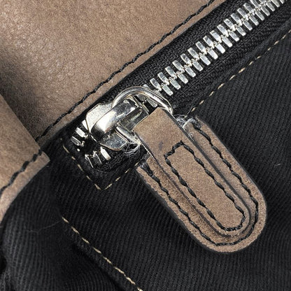 Loewe Anagram Tote Shoulder Bag Tote Leather Brown Women