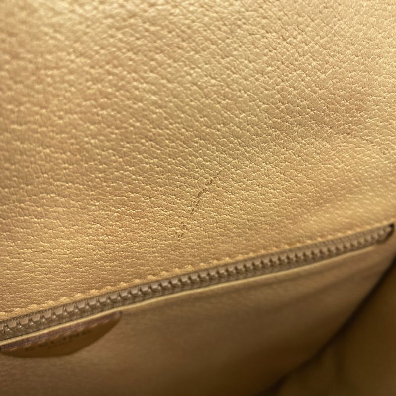 Celine Macadam Pattern Shoulder Bag Crossbody Shoulder Bag Coated Canvas Brown