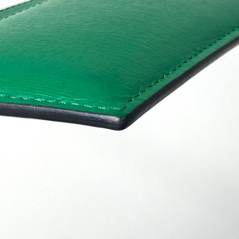 Balenciaga Logo Card Case Card Holder Business Card Holder Card Case Leather