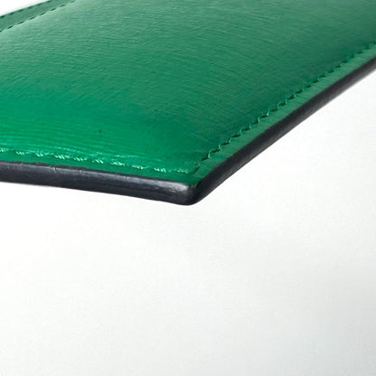 Balenciaga Logo Card Case Card Holder Business Card Holder Card Case Leather