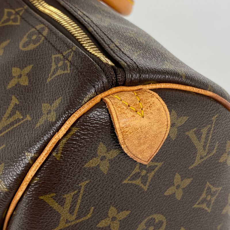 Louis Vuitton Keepall 45 Handbag Travel Business Boston Bag Monogram Brown