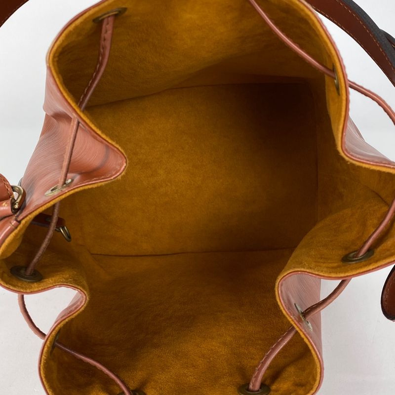 Louis Vuitton Petit Noe One Shoulder Drawstring Shape Shoulder Bag Epi Kenyan