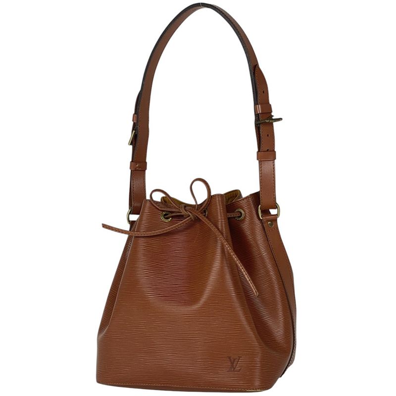 Louis Vuitton Petit Noe One Shoulder Drawstring Shape Shoulder Bag Epi Kenyan