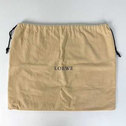 Loewe Amazona 28 Anagram Tote Handbag Leather Black Women