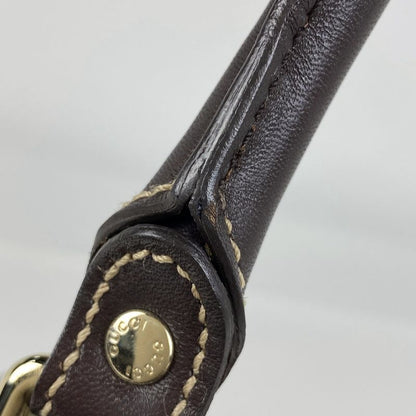 Gucci GG Pattern Tote Shoulder Bag Tote Bag Coated Canvas Brown 223668 Women