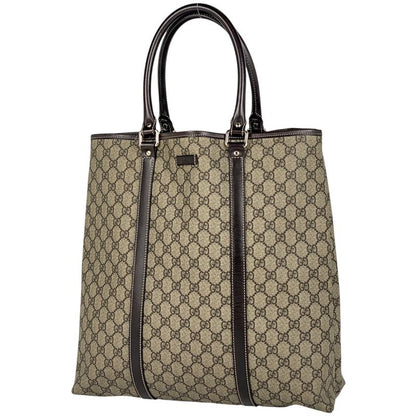 Gucci GG Pattern Tote Shoulder Bag Tote Bag Coated Canvas Brown 223668 Women