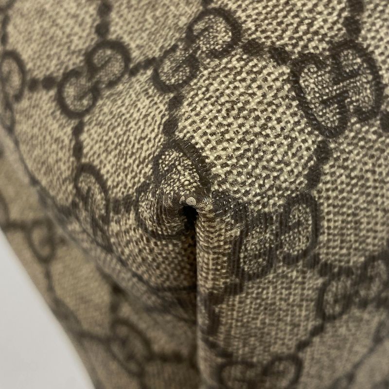 Gucci GG Pattern Tote Shoulder Bag Tote Bag Coated Canvas Brown 223668 Women