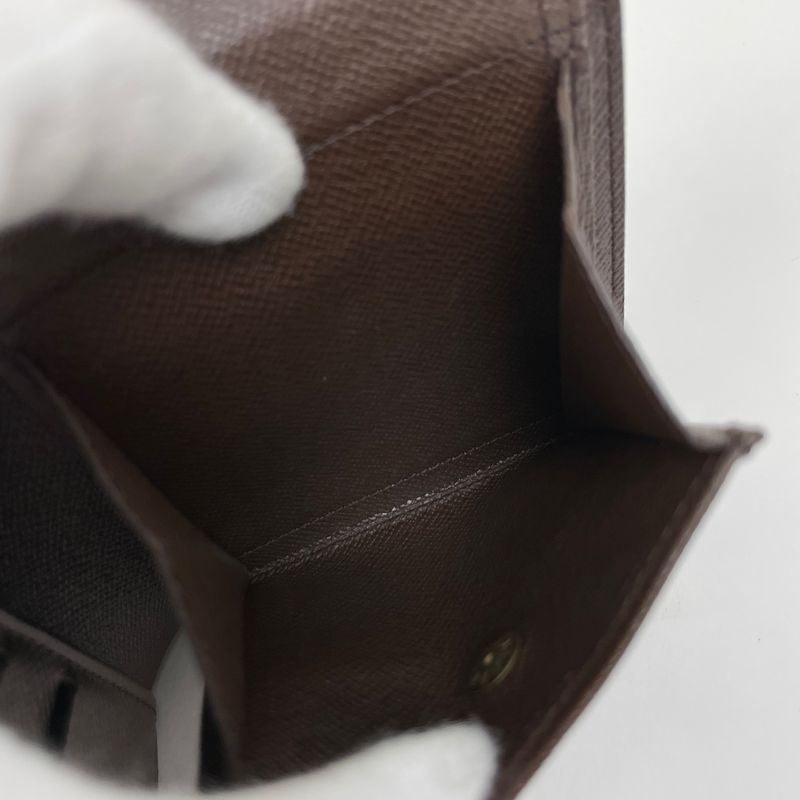 Louis Vuitton Porte Vieux Carte Cles Di Monet Billfold Change Purse Damier