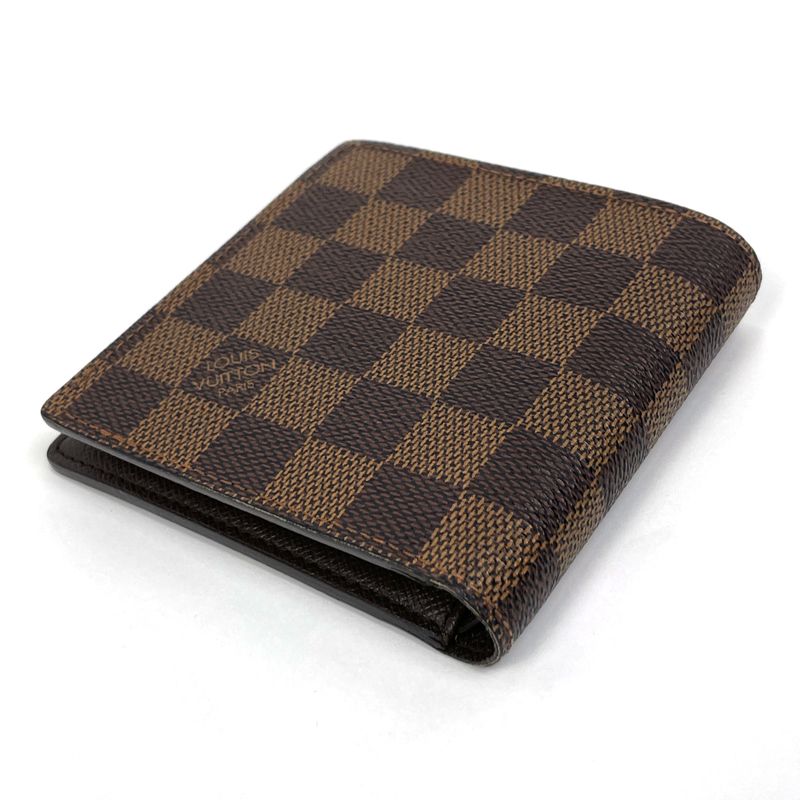 Louis Vuitton Porte Vieux Carte Cles Di Monet Billfold Change Purse Damier