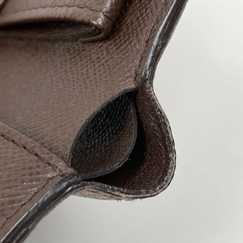 Louis Vuitton Porte Vieux Carte Cles Di Monet Billfold Change Purse Damier