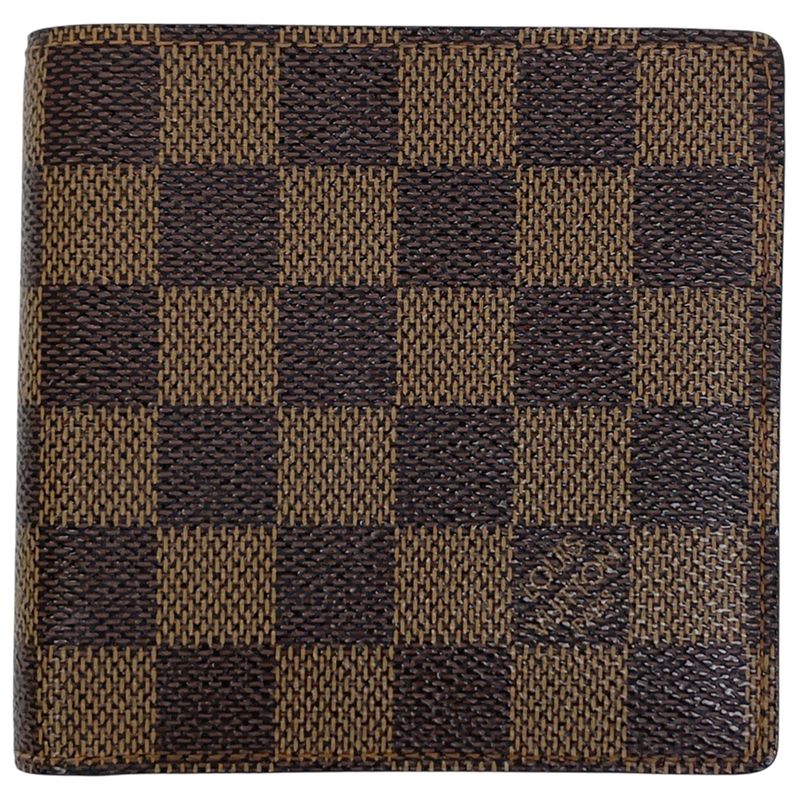 Louis Vuitton Porte Vieux Carte Cles Di Monet Billfold Change Purse Damier
