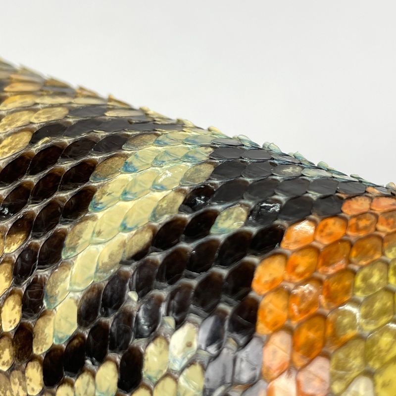 Chanel Coco Mark Clutch Bag Second Bag Turnlock Clutch Bag Leather Yellow