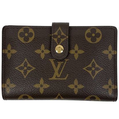 Louis Vuitton Porte Monet Vieux Viennois Billfold Coin Purse Clasp Fold Wallet