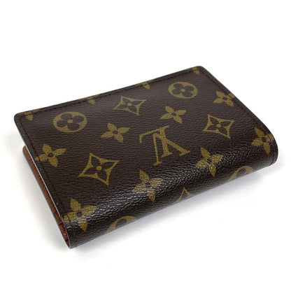 Louis Vuitton Porte Monet Vieux Viennois Billfold Coin Purse Clasp Fold Wallet
