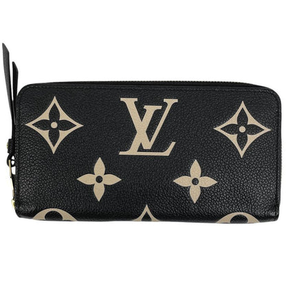 Louis Vuitton Zippy Wallet Round Zipper Bicolor Long Wallet Monogram Empreinte