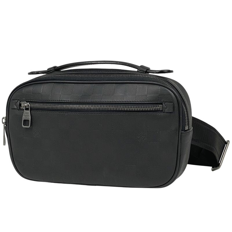 Louis Vuitton Ambler Waist Bag Handbag Body Bag Damier Infini Onyx (black)