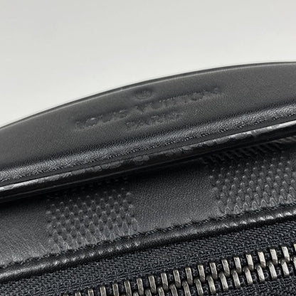 Louis Vuitton Ambler Waist Bag Handbag Body Bag Damier Infini Onyx (black)