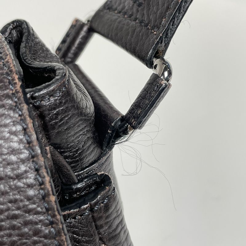 Cartier Marcello Shoulder Bag Messenger Bag Shoulder Bag Leather Dark Brown