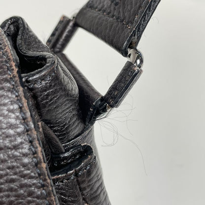 Cartier Marcello Shoulder Bag Messenger Bag Shoulder Bag Leather Dark Brown