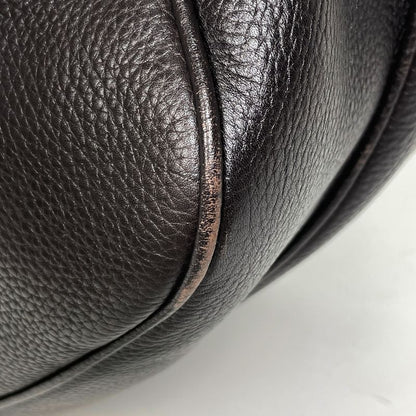 Cartier Marcello Shoulder Bag Messenger Bag Shoulder Bag Leather Dark Brown