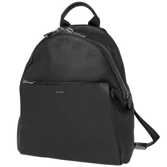 Fendi Selleria Backpack Sac Logo Backpack Daypack Backpack Leather Black 7vz012