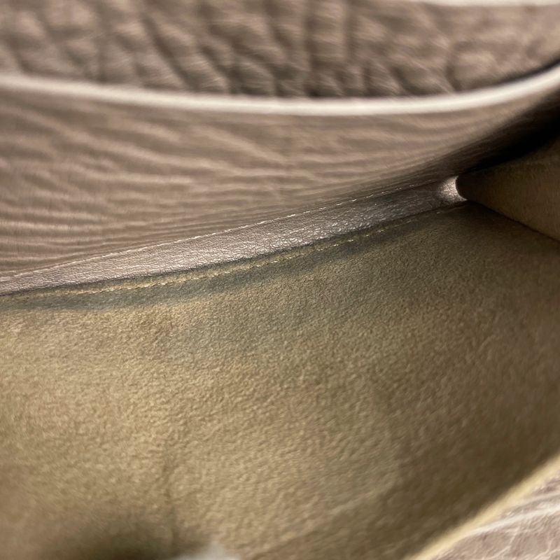 Fendi Selleria Round Zipper Coin Case Coin Purse Coin Case Leather Glaze 8m0313