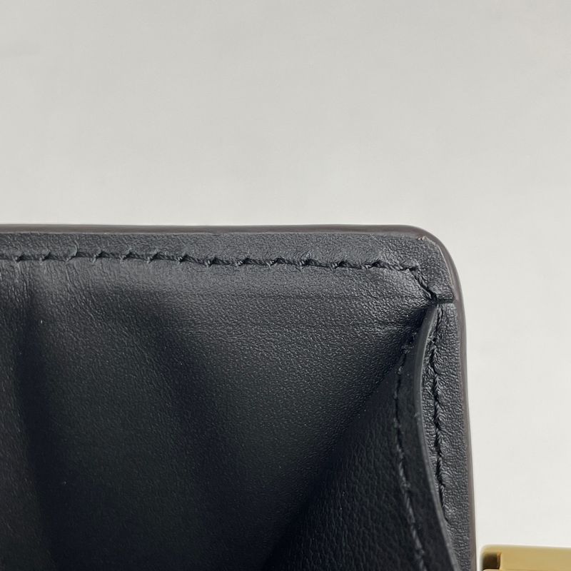 Louis Vuitton Portefeuille Dauphine Compact Billfold Coin Purse Trifold Wallet