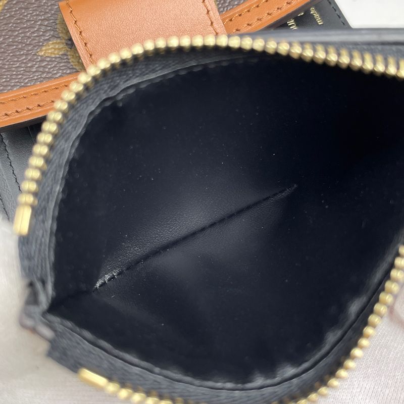 Louis Vuitton Portefeuille Dauphine Compact Billfold Coin Purse Trifold Wallet