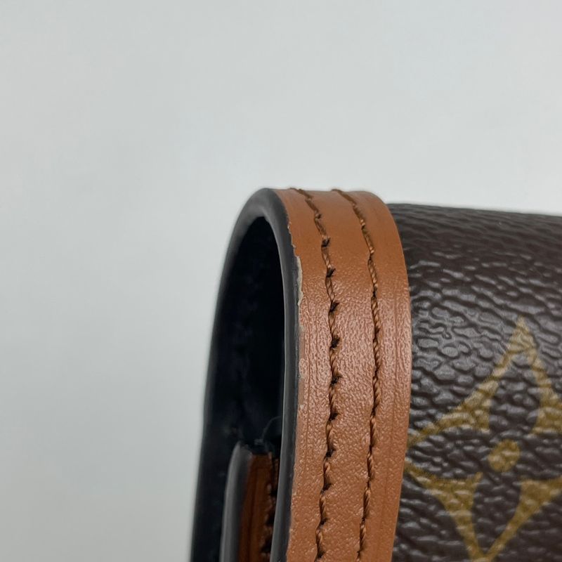 Louis Vuitton Portefeuille Dauphine Compact Billfold Coin Purse Trifold Wallet