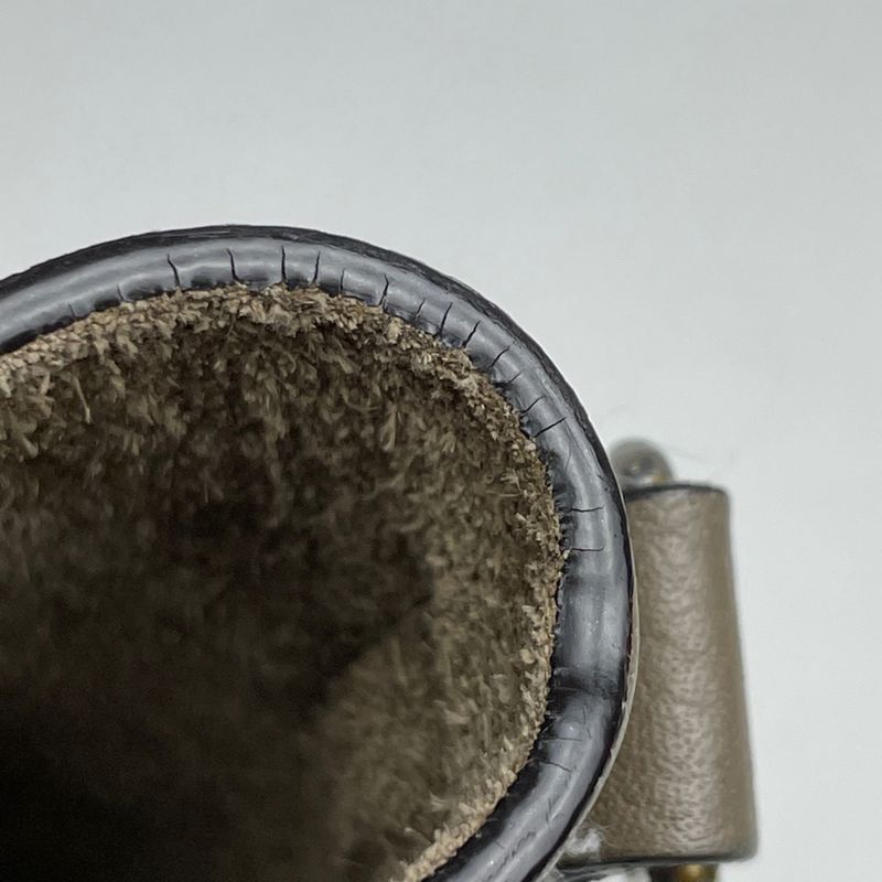 Celine Luggage Nano Shopper 2WAY Shoulder Bag Handbag Leather Brown Women